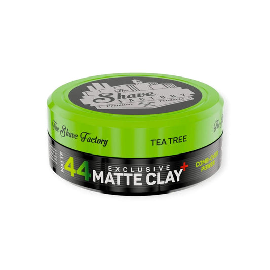 TSF Matte Clay Wachs 44 für starken Halt und natürlichen Glanz im Haarstyling von hairOne - 150 ml