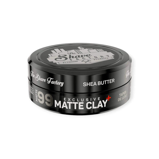 TSF Matte Clay Wachs 99 für ultimativen Halt und natürliches Haarstyling in eleganter 150 ml Verpackung.