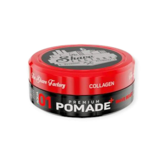 TSF Pomade 01 Wave Beast von hairOne in der 150 ml Dose, ideal für glanzvolles Haarstyling.