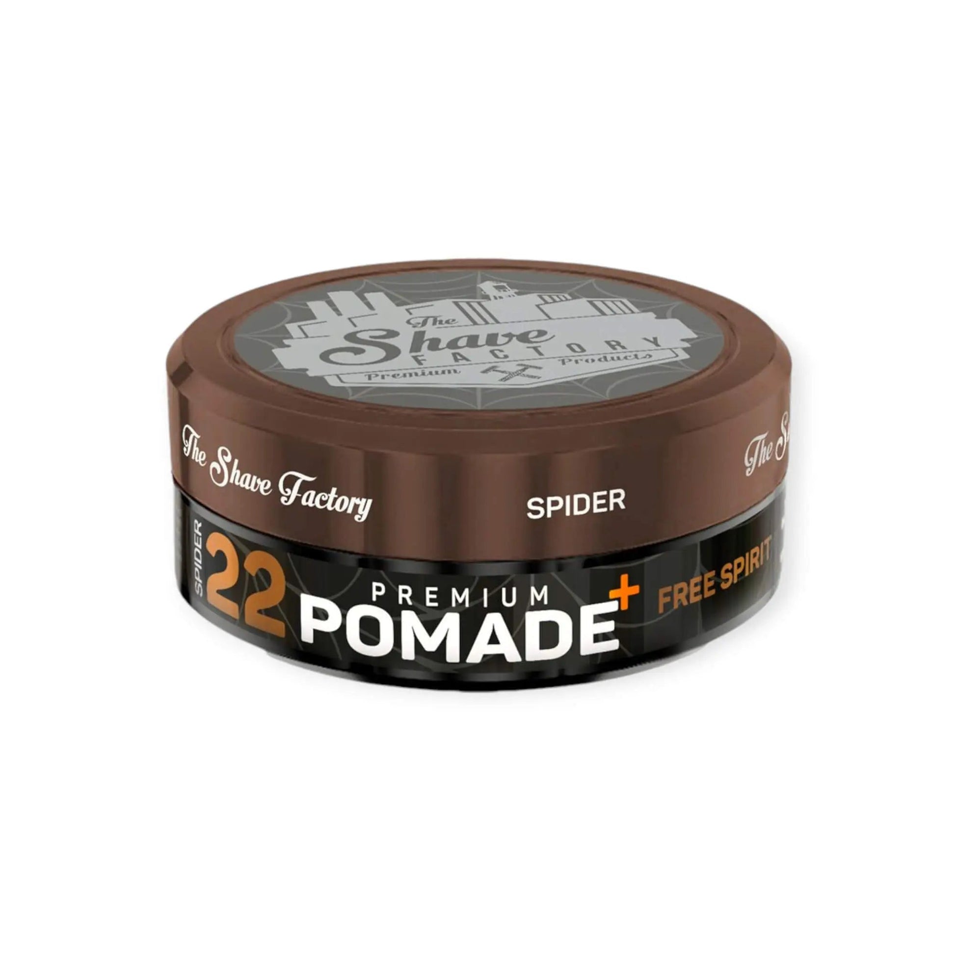 TSF Pomade Spider 22 von hairOne in einer eleganten 150 ml Tube für stylisches Haarstyling.