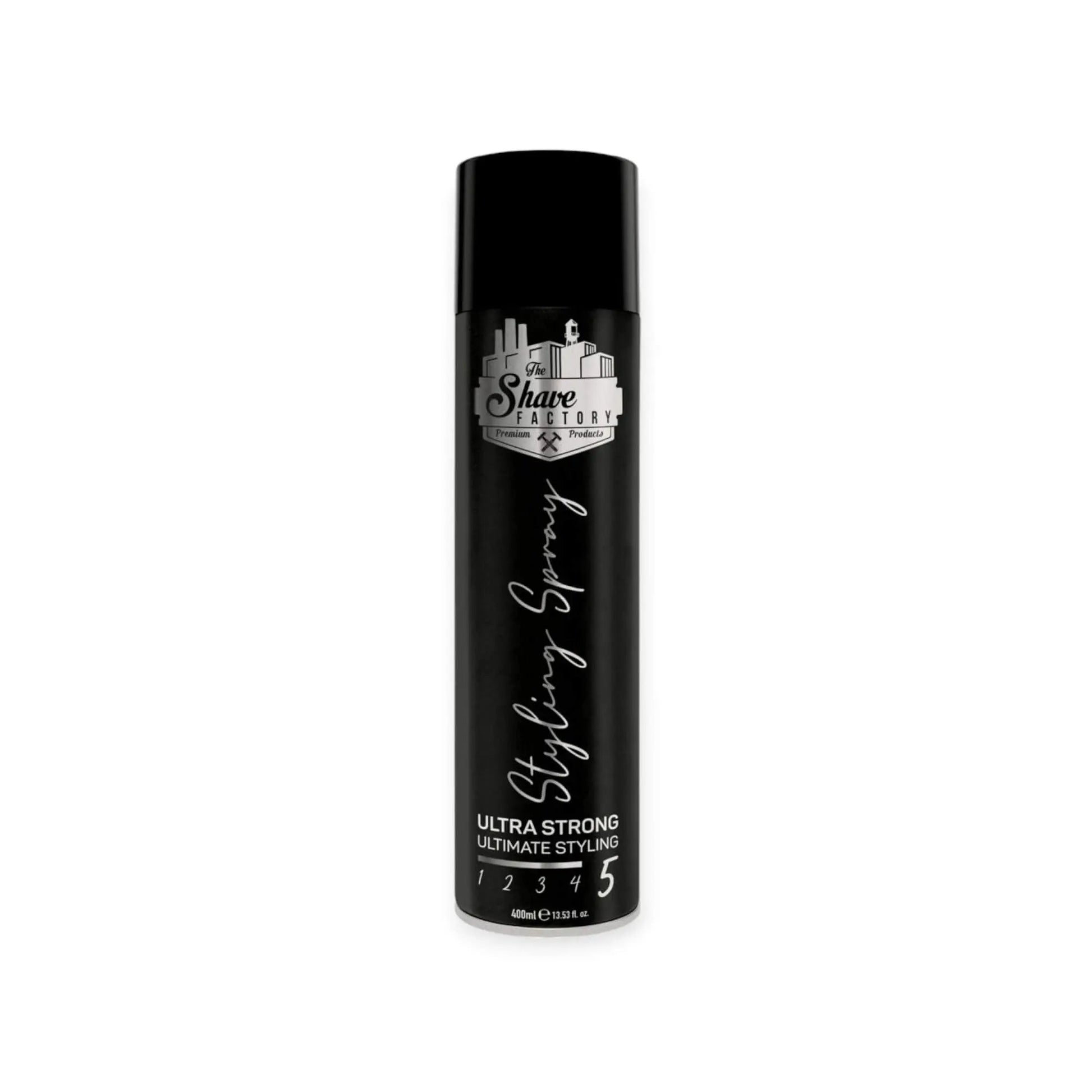 Hochwertiges Styling Spray in einer 400 ml Flasche von hairOne für voluminöse Frisuren und perfekten Halt.