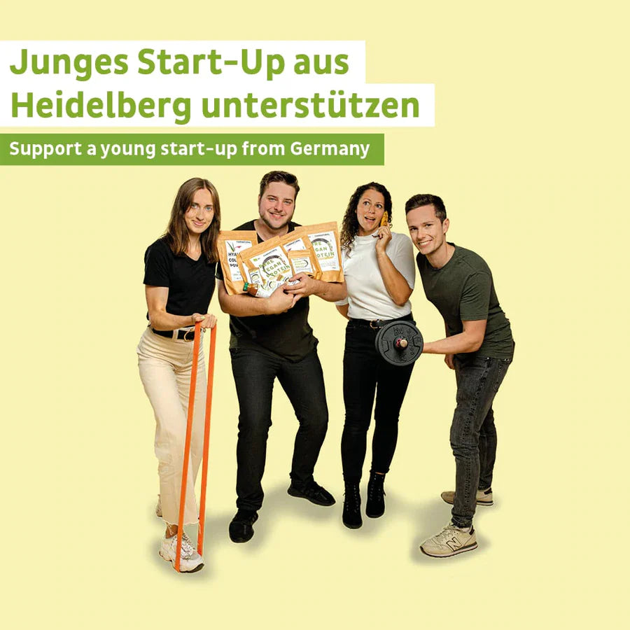 Nährstoffinfos auf der Rückseite der Fairnatural® Kreatin Verpackung, die Vorteile für Sportler erläutern.