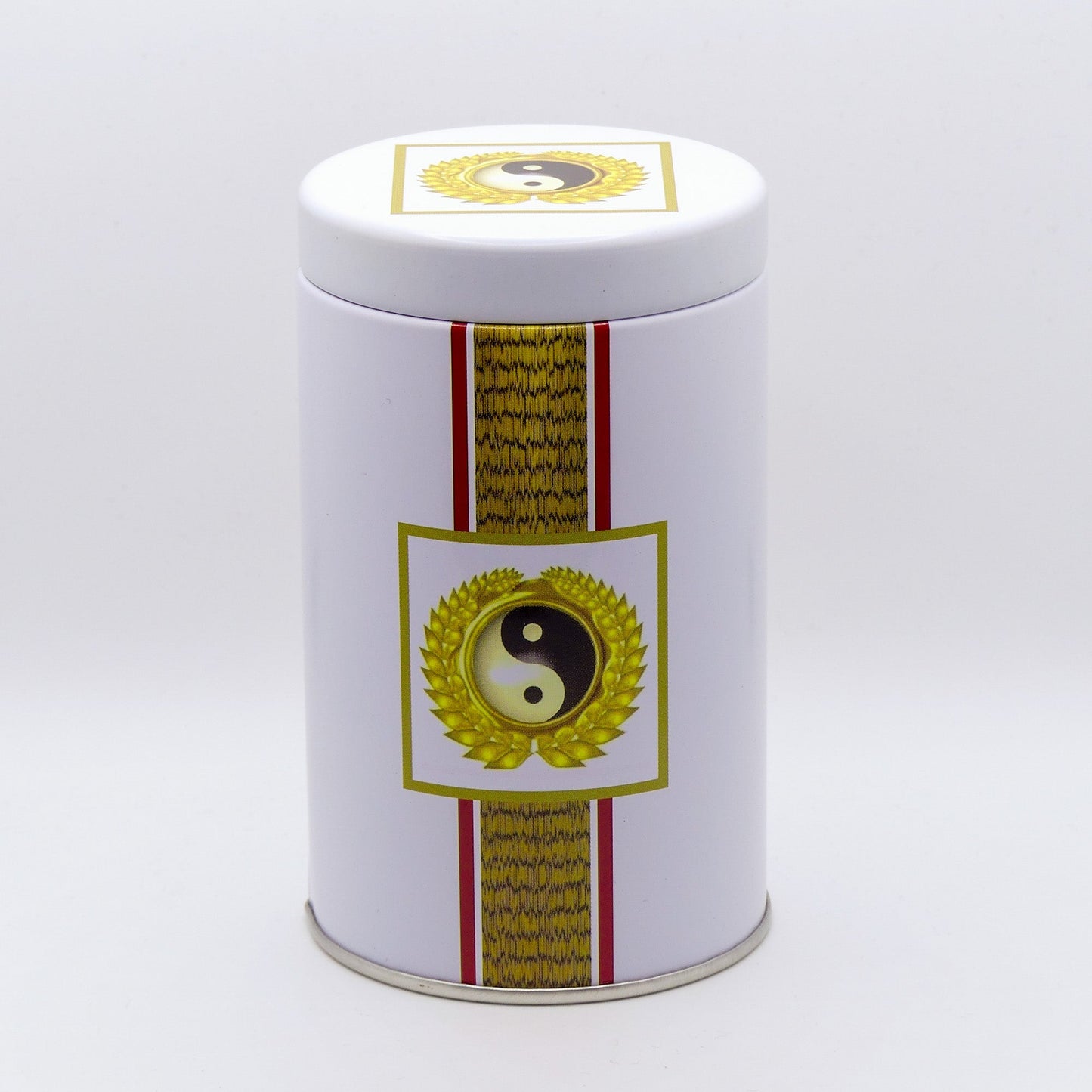 Elegante Yin-Yang Teedose von Roberts Teehaus – ekovita Premium für optimalen Aroma-Schutz und Stil.