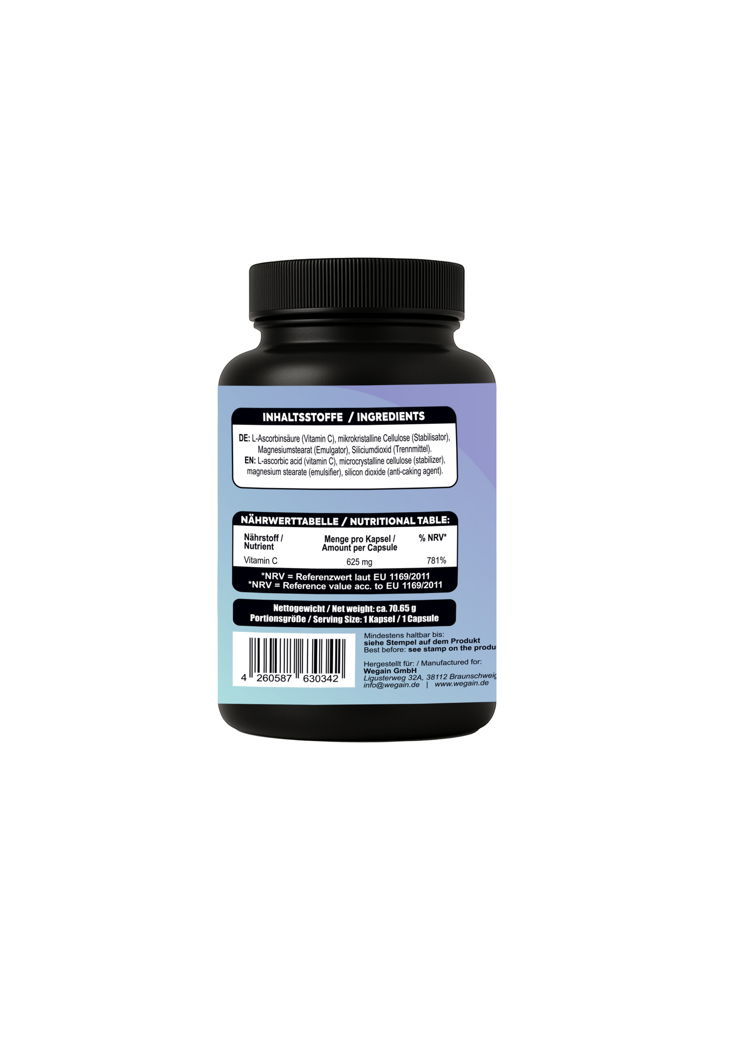 #Wegain - Vitamin C - 90 Kapseln
