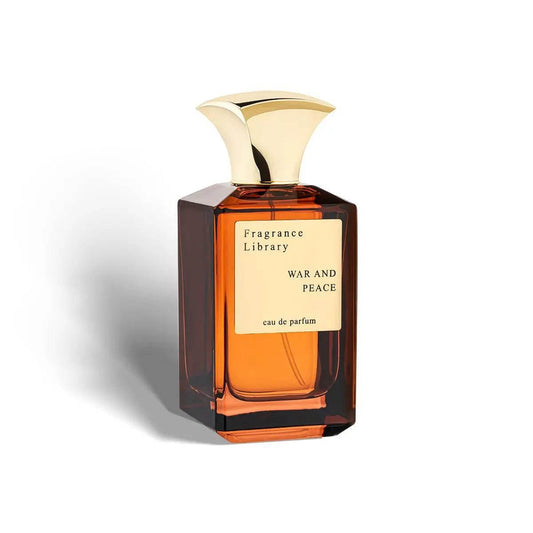 Das elegante Flakon von War and Peace Eau de Parfum, ein Premium Duft von ekovita mit langanhaltendem Aroma.