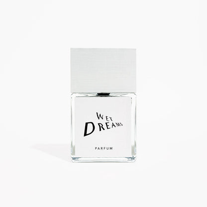 WET DREAMS Parfum von ART BRÜT - Ein Unisex Parfum mit fruchtiger Himbeernote in einer eleganten Flasche.