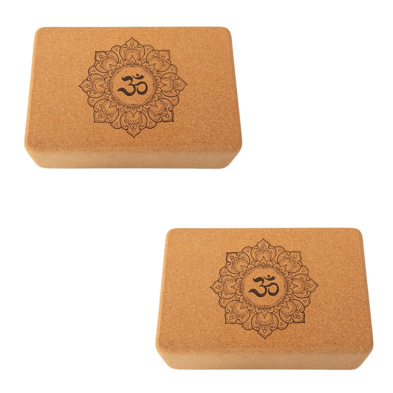 Yoga Block aus portugiesischem Kork in vielen Designs
