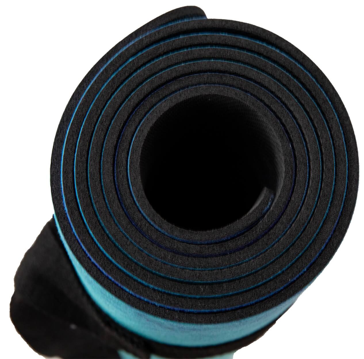 Nachhaltige Yogamatte aus Naturkautschuk & recycelter Mikrofaser Rainbow Yogi