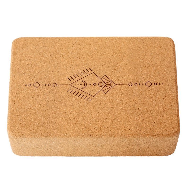 Yoga Block aus portugiesischem Kork in vielen Designs