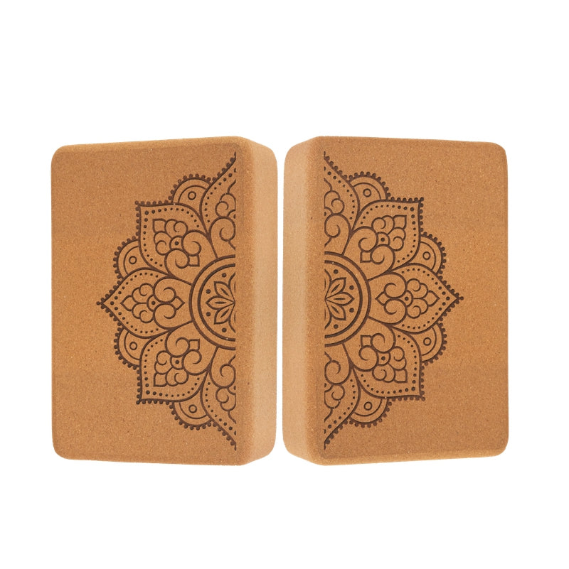 Yoga Block aus portugiesischem Kork in vielen Designs