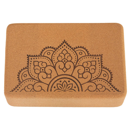 Yoga Block aus portugiesischem Kork in vielen Designs