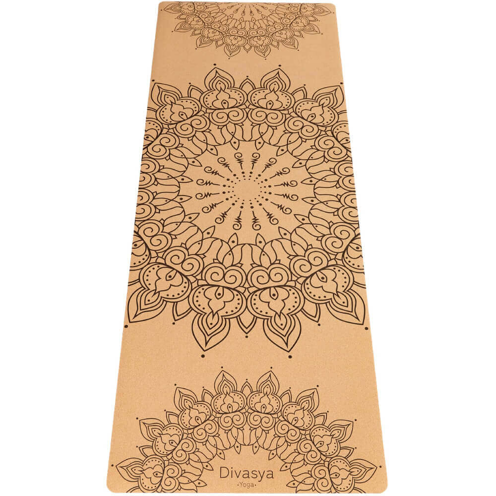 Yogamatte Kork: viele Yoga-Designs | inkl. Hülle & Tragegurt
