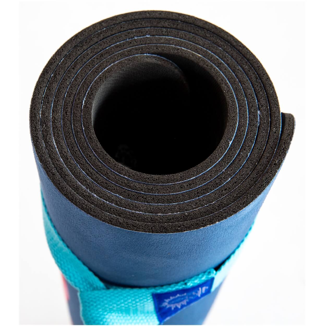 Nachhaltige Yogamatte aus Naturkautschuk & recycelter Mikrofaser Chakra