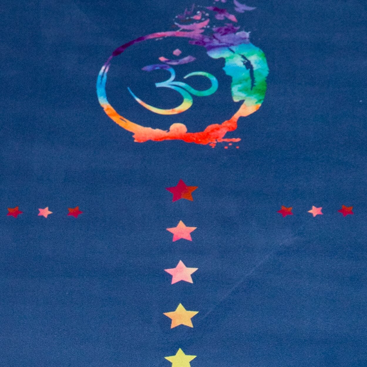 Nachhaltige Yogamatte aus Naturkautschuk & recycelter Mikrofaser Rainbow Yogi