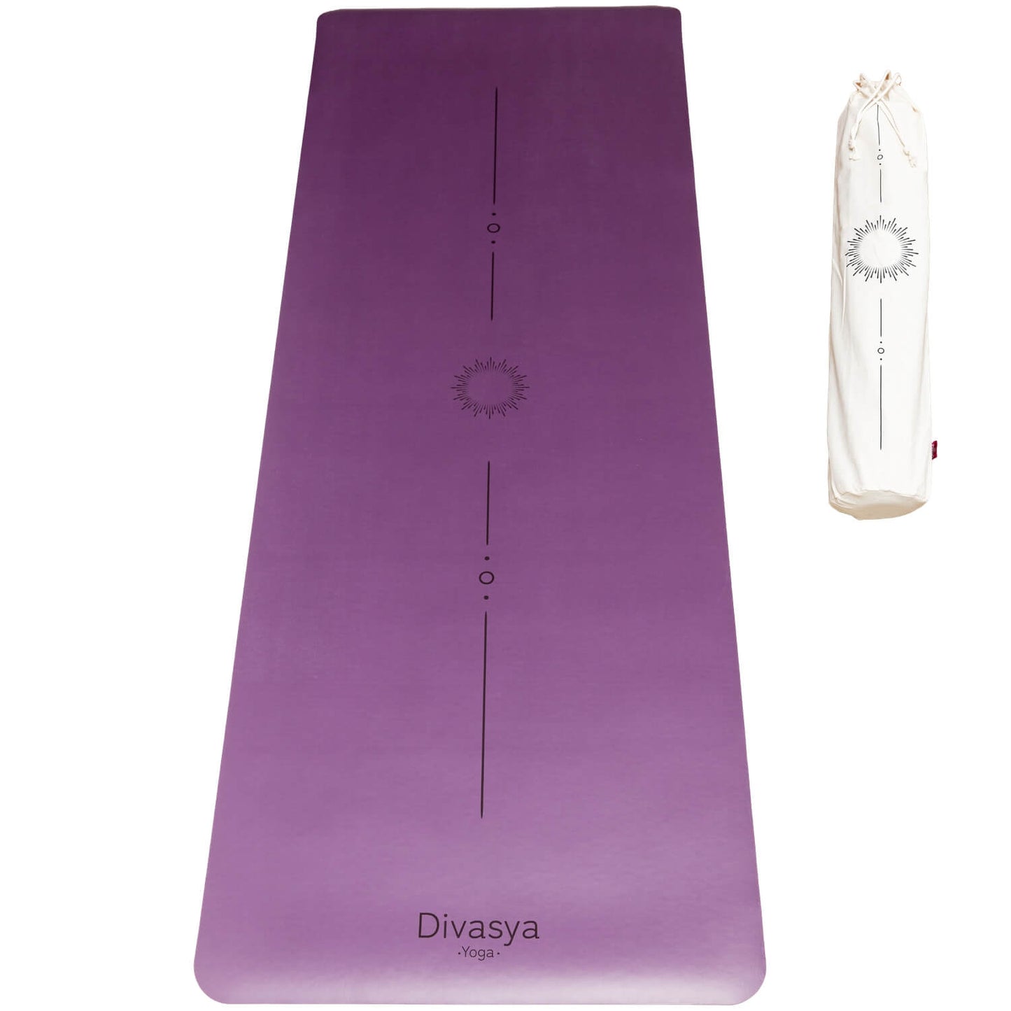 Yogamatte rutschfest: japanischer Grip für perfekten Halt | Purple Pure