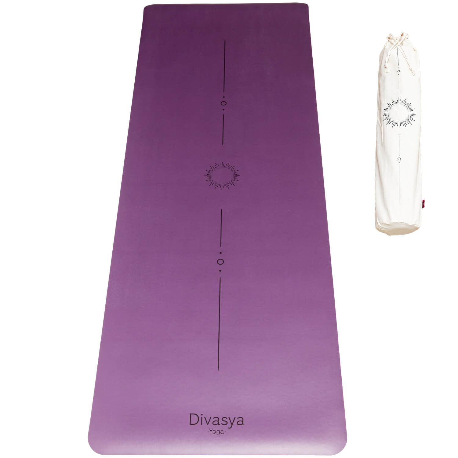 Yogamatte rutschfest: japanischer Grip für perfekten Halt | Purple Pure