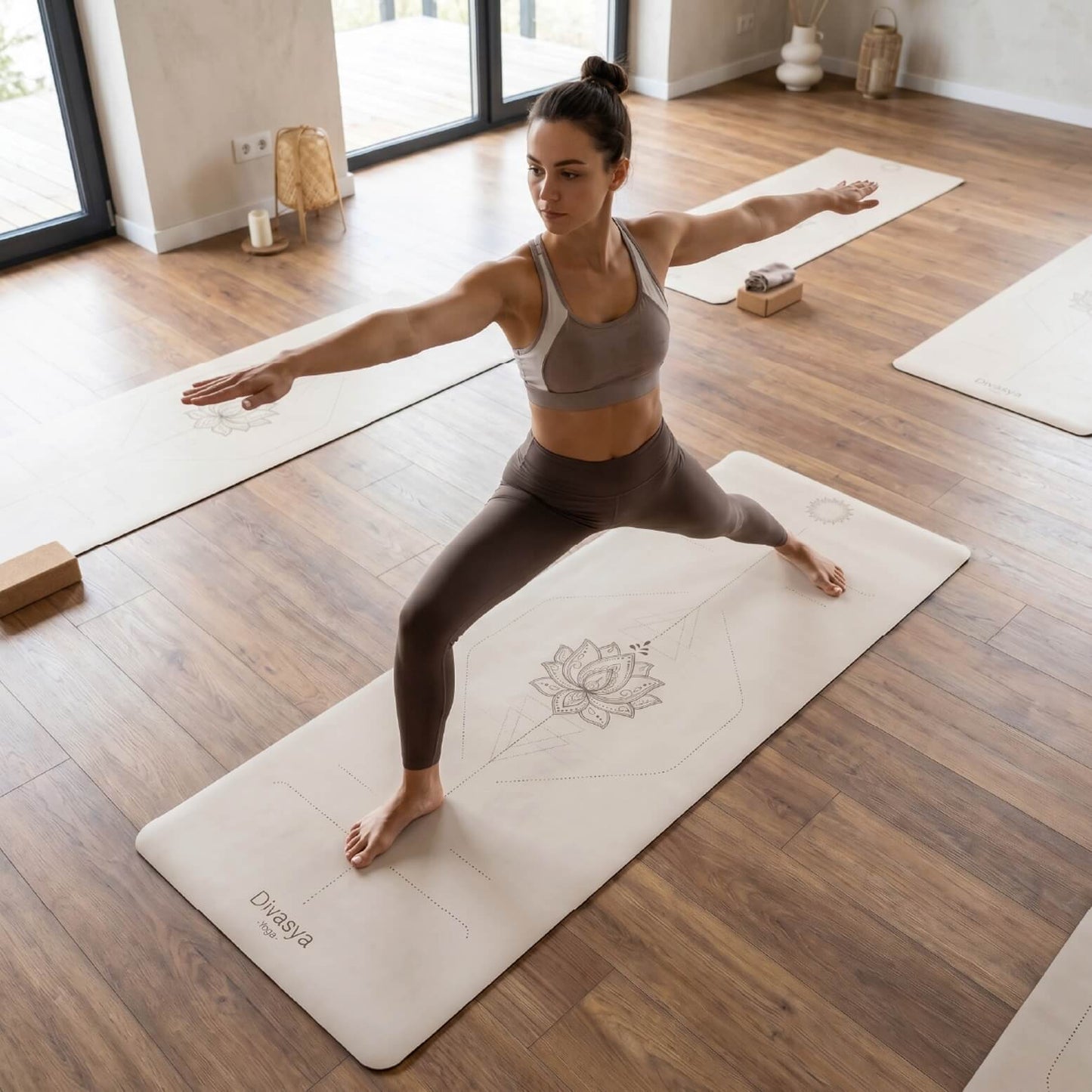 Yogamatte rutschfest: japanischer Grip für perfekten Halt | Pastell Pink