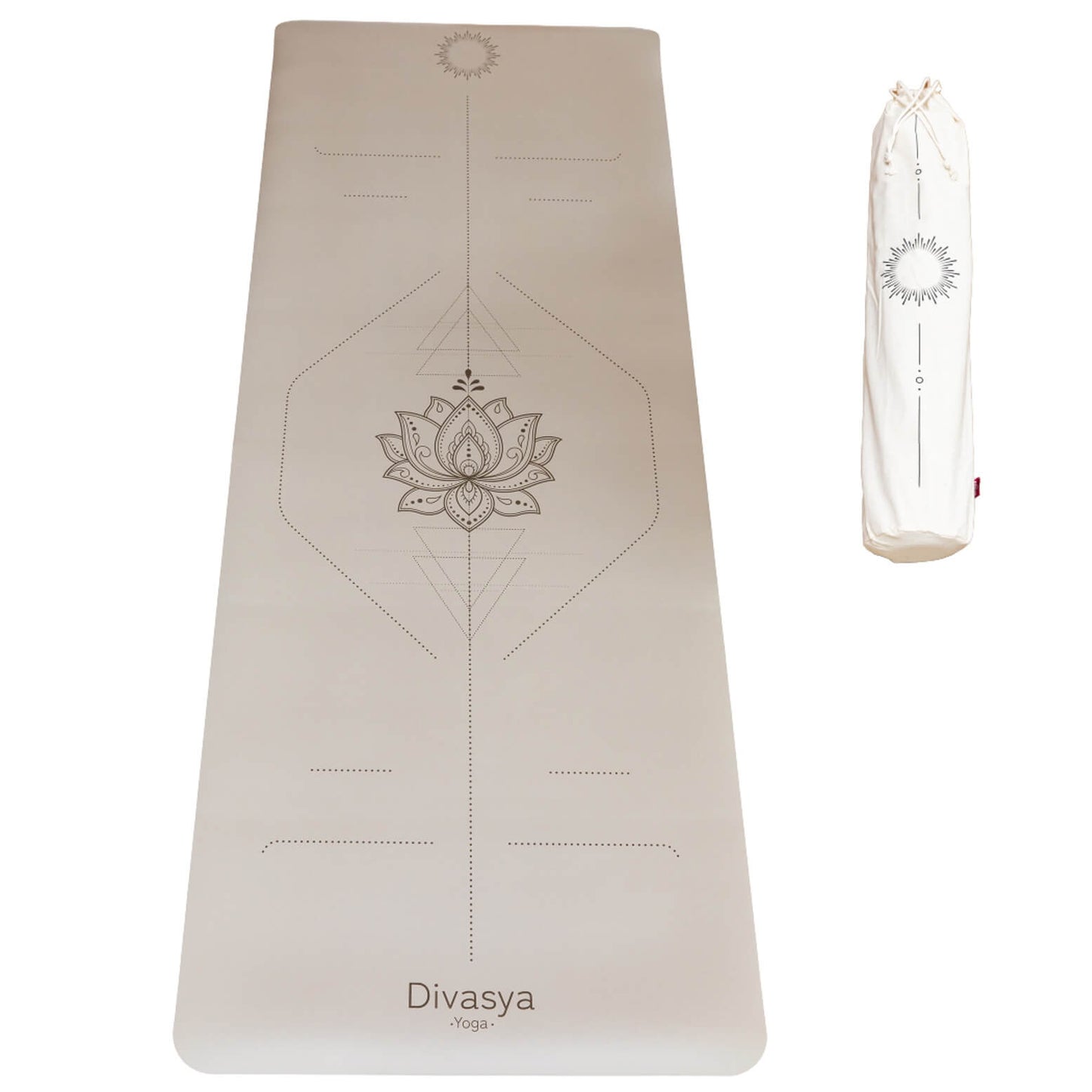 Yogamatte rutschfest: japanischer Grip für perfekten Halt | Pastell Pink
