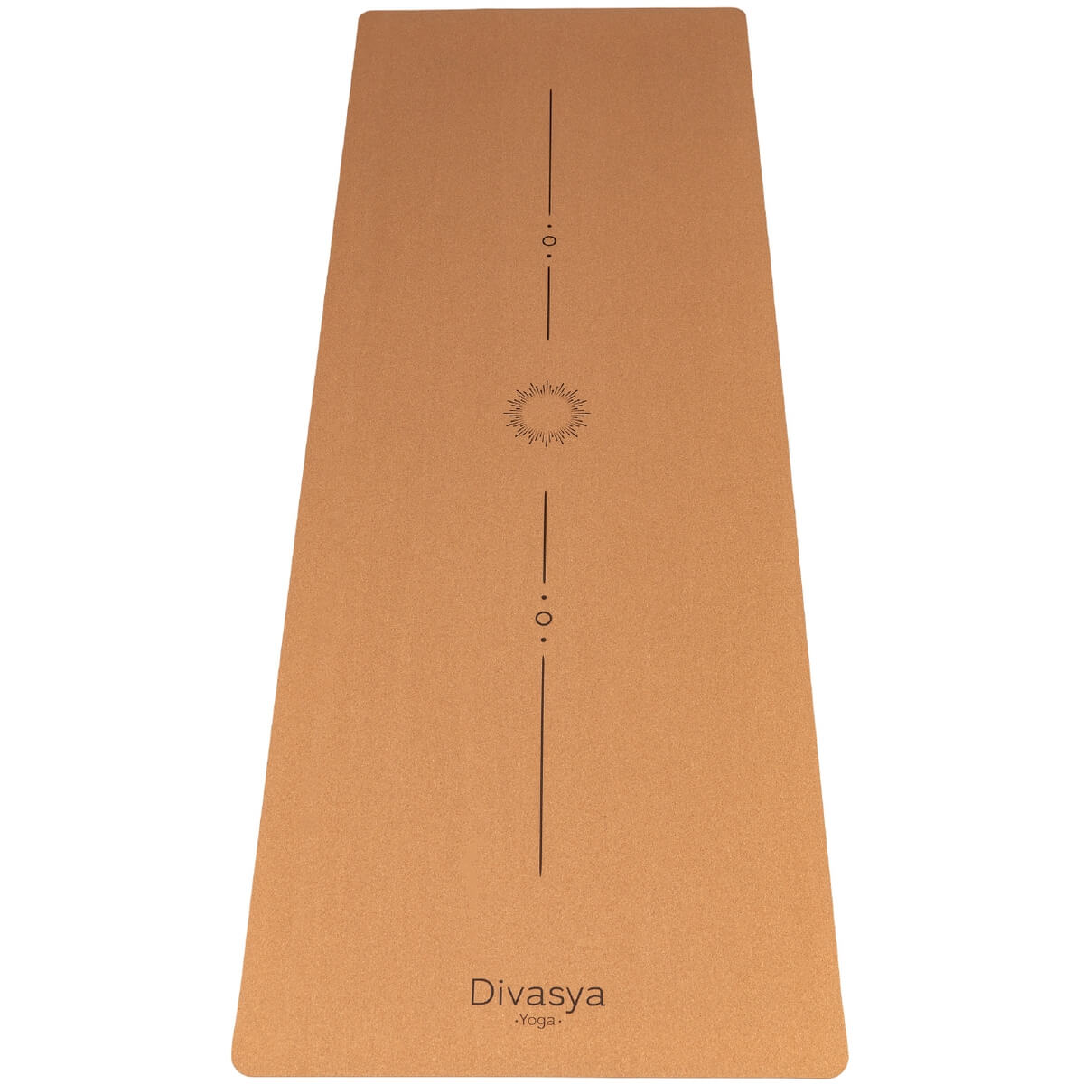 Yogamatte Kork: viele Yoga-Designs | inkl. Hülle & Tragegurt (Buddha)