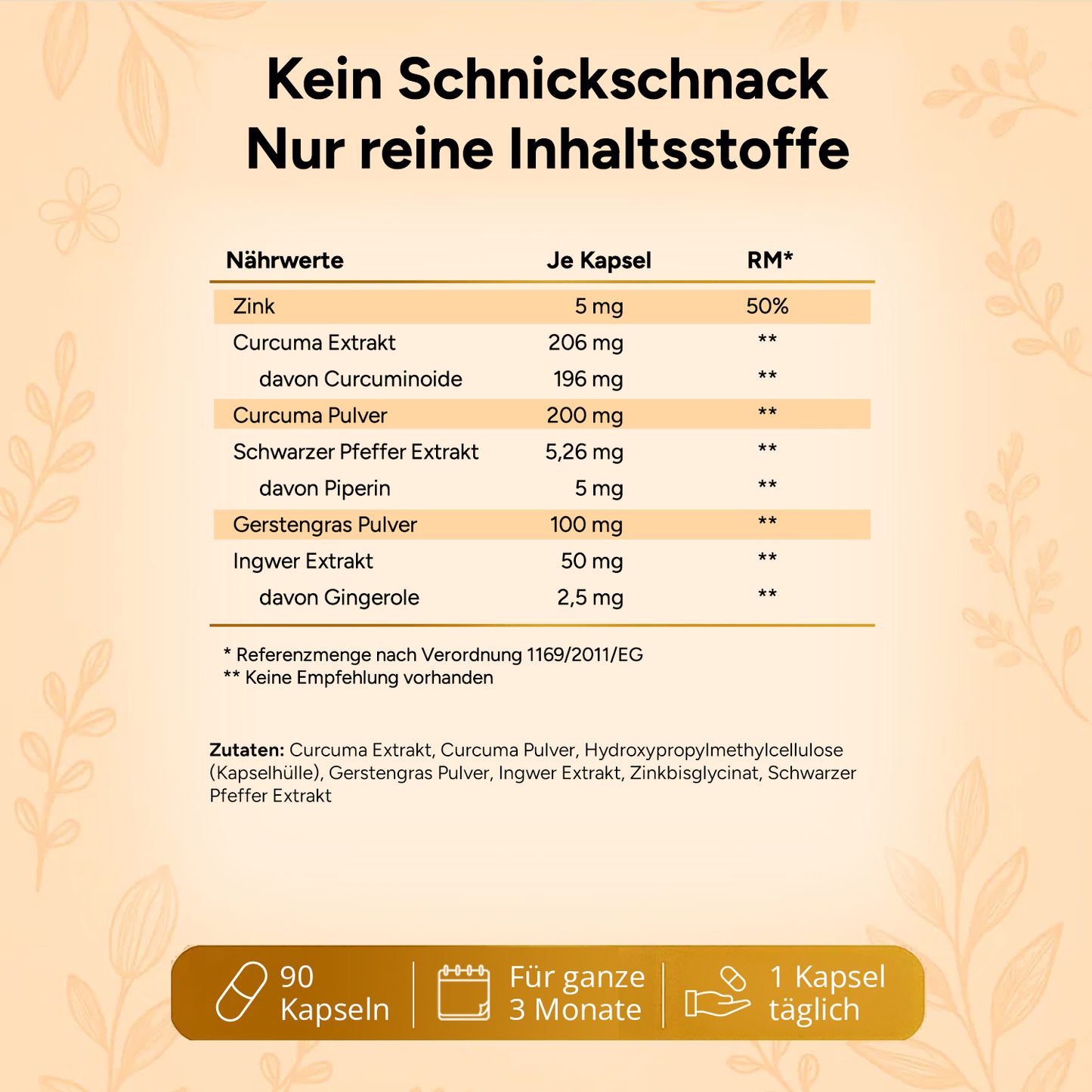 Zwei Kapseln der Ingwer Kapseln auf einem weichen weißen Tuch drapiert.