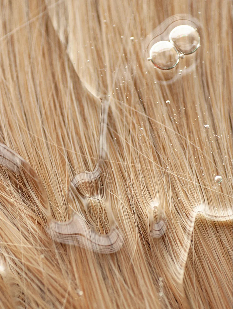 Inhaltsstoffe des Gloss Shampoos – natürliche Elemente für eine hochwertige Haarpflege.