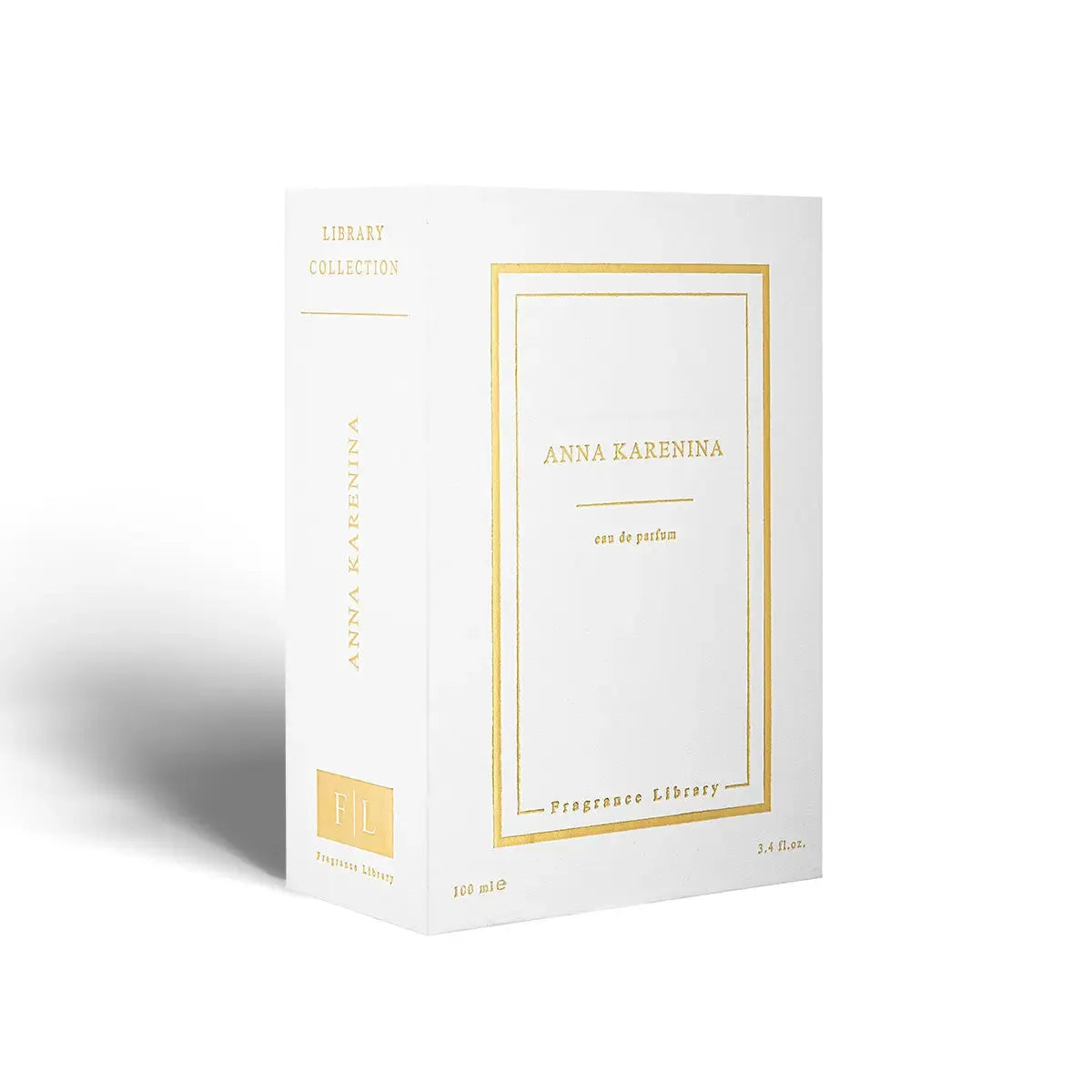 Detailansicht des Anna Karenina Parfums von ekovita, zeigt die feine Textur und hochwertige Verpackung.