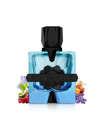 Detailansicht des French Avenue Aromatix Magnetiq Parfums, frisch-aromatische und holzig-warme Noten.