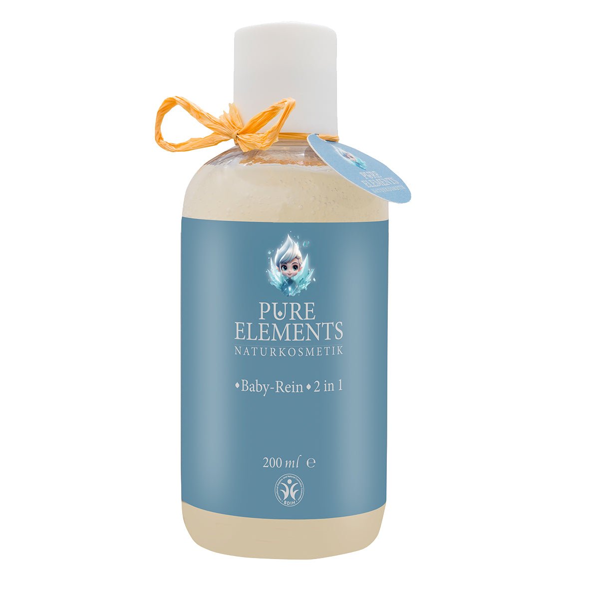 •Baby-Rein• 2 in 1 – Baby Shampoo & Duschgel mit Olivenöl | Zertifizierte Naturkosmetik