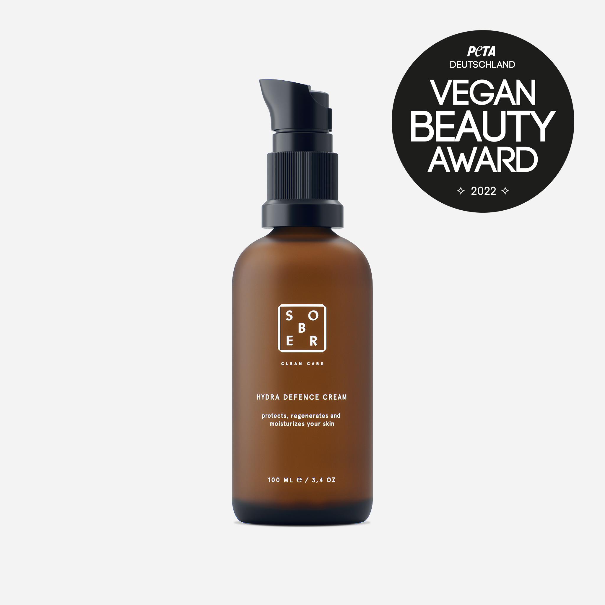 Hydra Defence Cream von sober – Ekovita Premium Feuchtigkeitspflege für intensive Hauthydration.