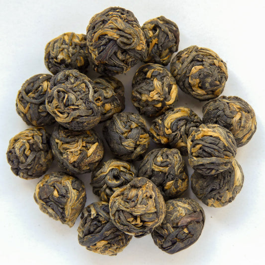 Black Jasmine Pearls Jasmintee von ekovita in eleganter Verpackung, Premium Tee für Genießer.