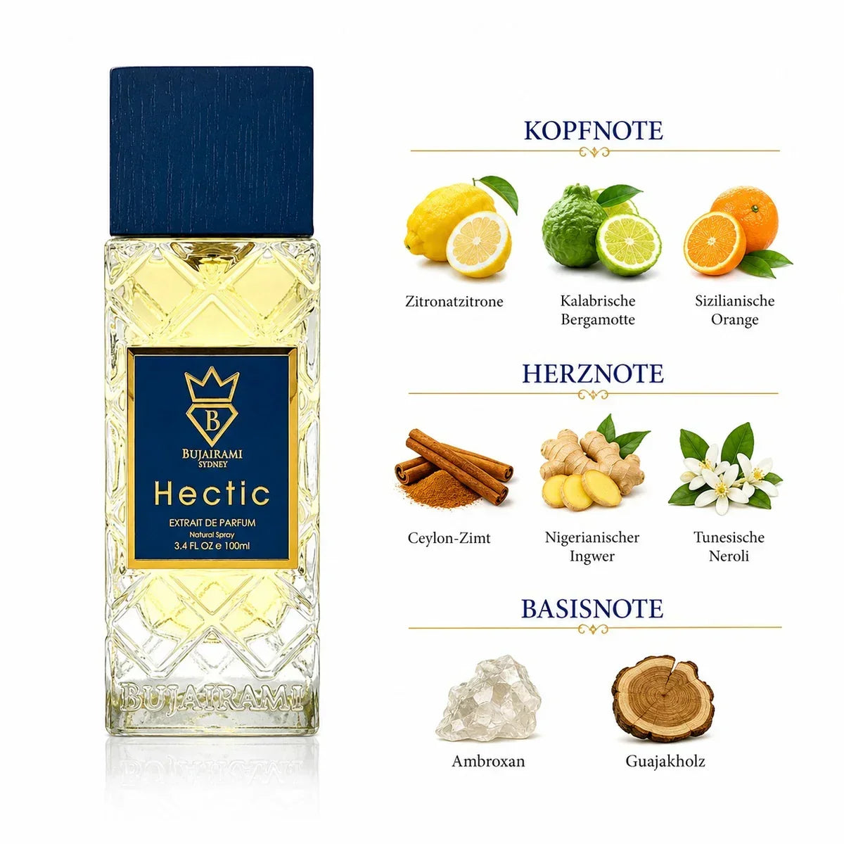 Bujairami Hectic Extrait de Parfum