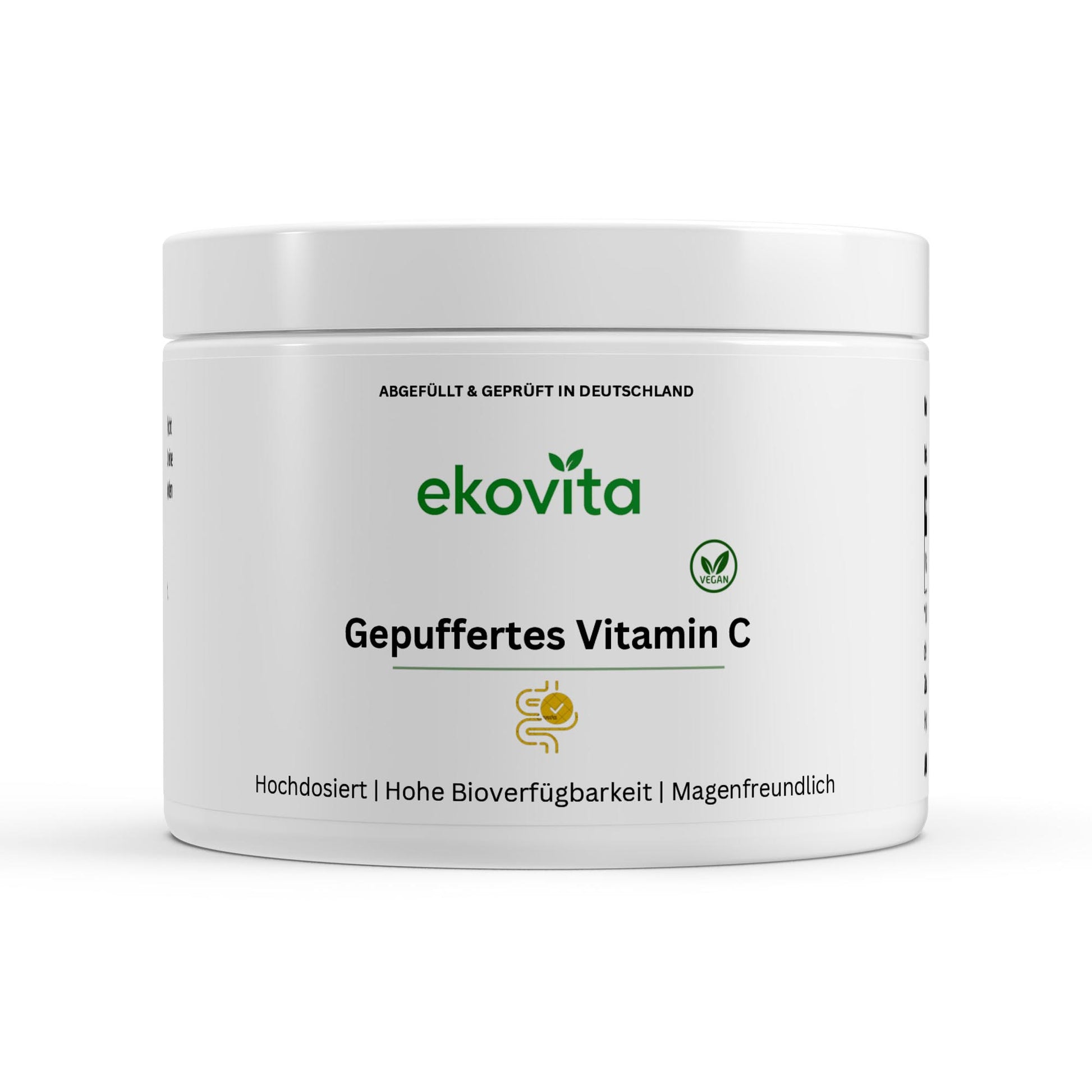 Gepuffertes Vitamin C 500 mg hochdosiert in der praktischen Verpackung für eine starke Immunabwehr.