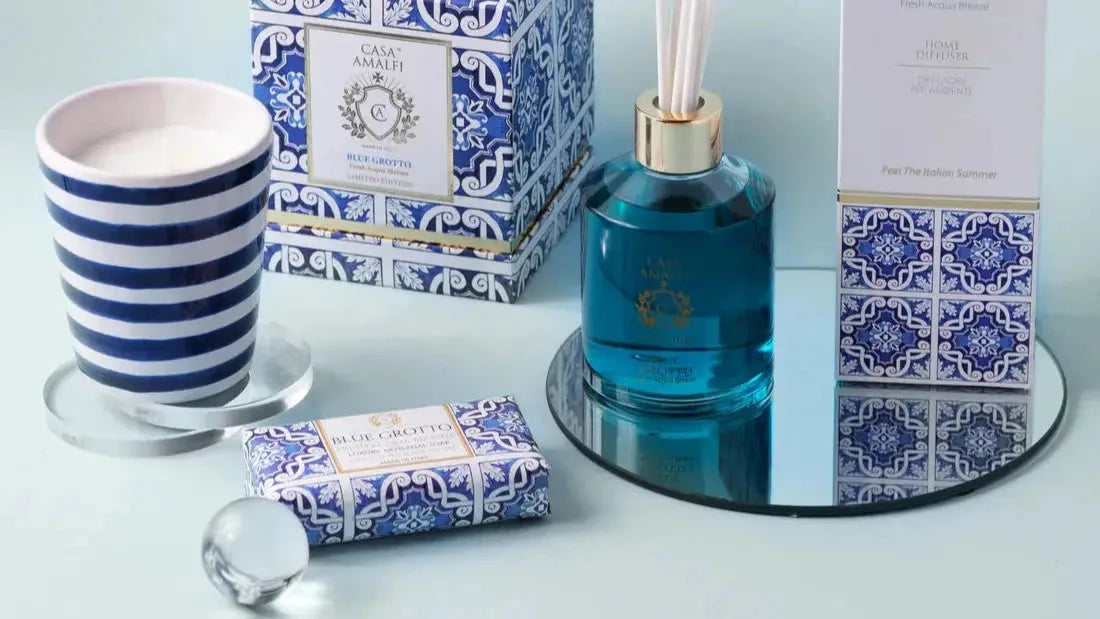 CASA AMALFI BLUE GROTTO HOME DIFFUSER - Fresh Acqua Marine