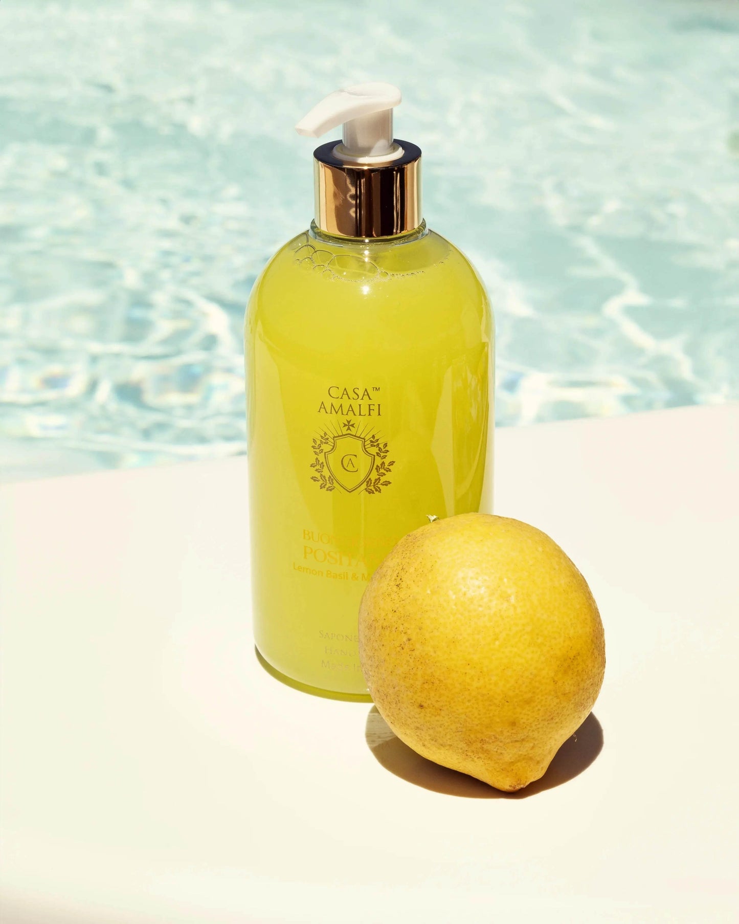 CASA AMALFI BUONGIORNO POSITANO HAND WASH - Lemon Basil & Mandarin
