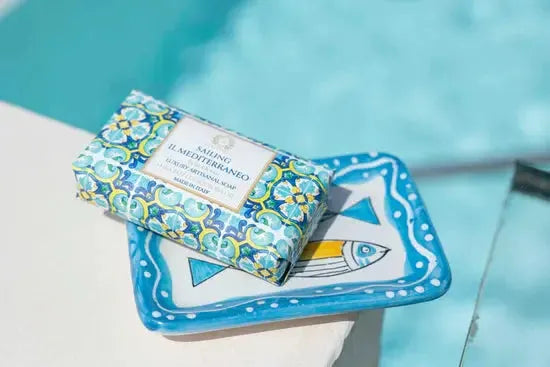 CASA AMALFI SAILING IL MEDITERRANEO BODY SOAP - Blue Ocean