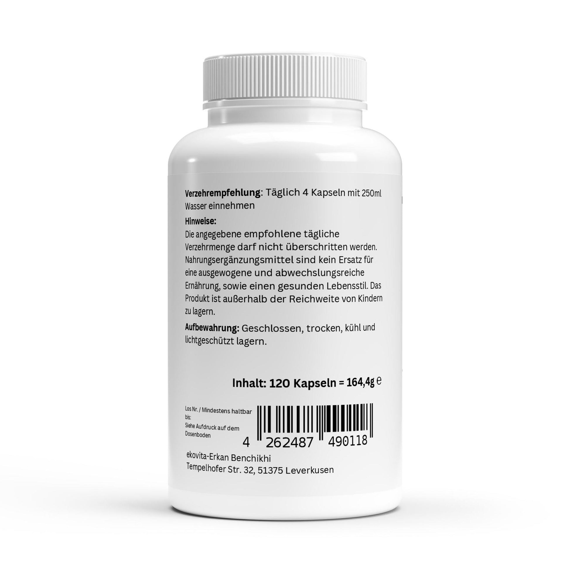 Verpackung der Omega-3 Triglyceride 120 Softgels in einem modernen Design für tägliche Gesundheit.