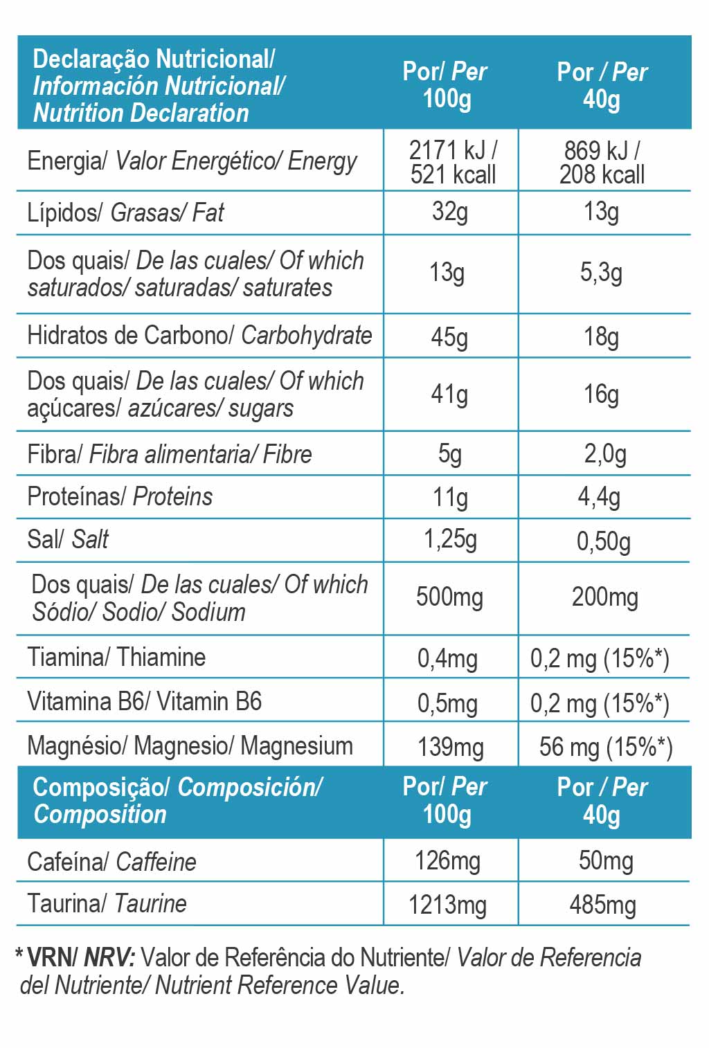 Energy Salt Bar