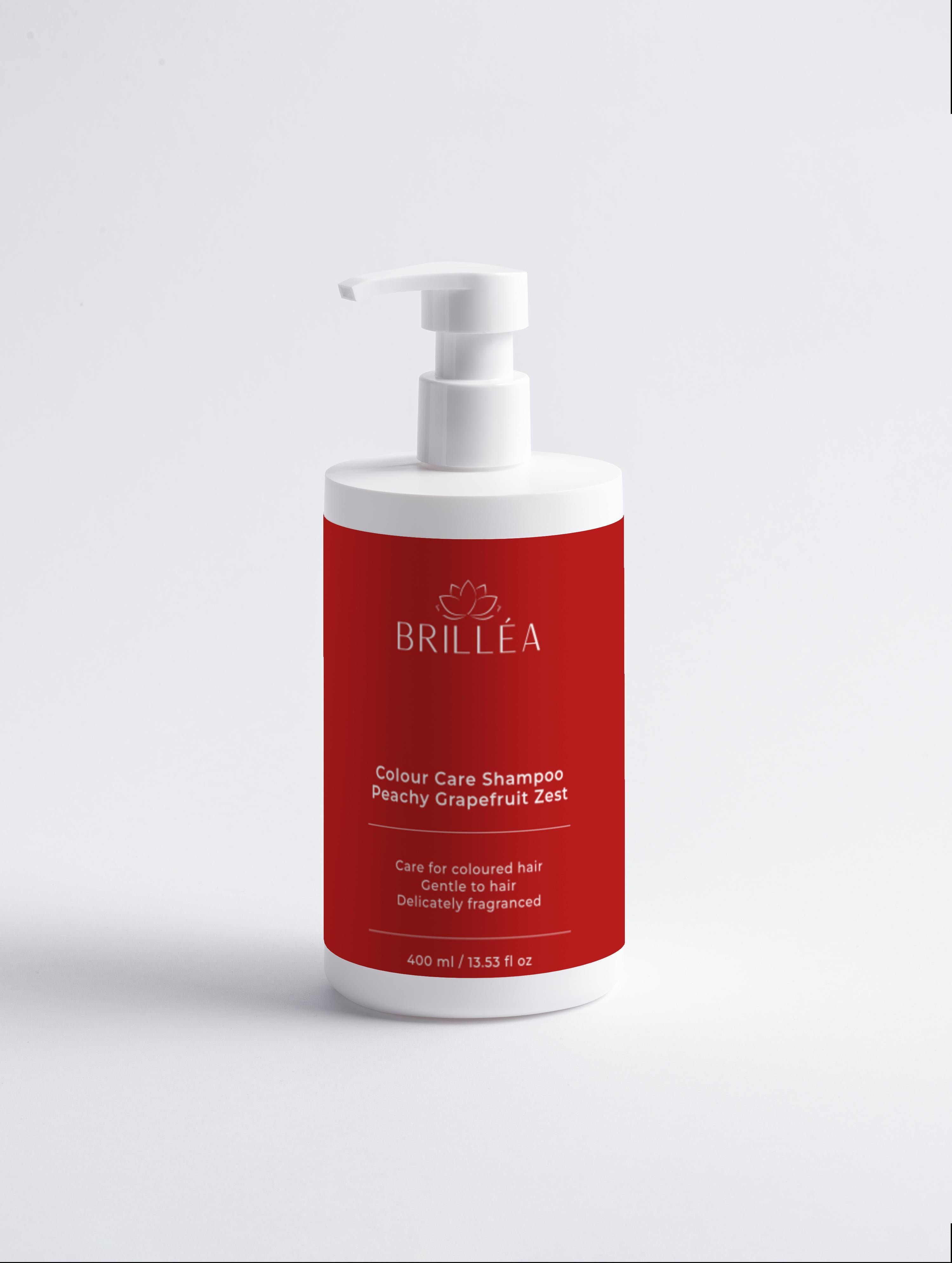 ekovita Color Care Shampoo 400ml in einer eleganten Flasche, ideal für gefärbtes Haar und natürliche Haarpflege.