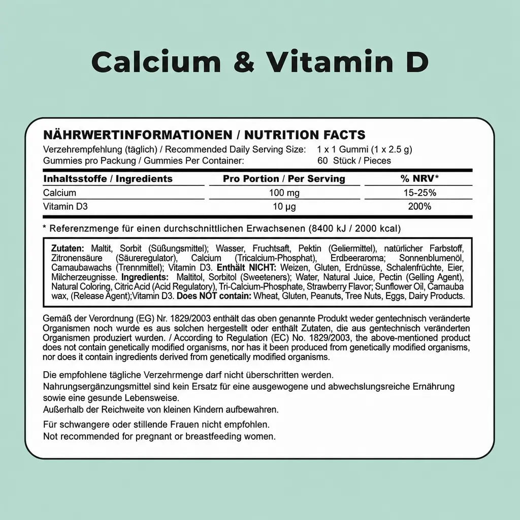 Kids Calcium & Vitamin D3