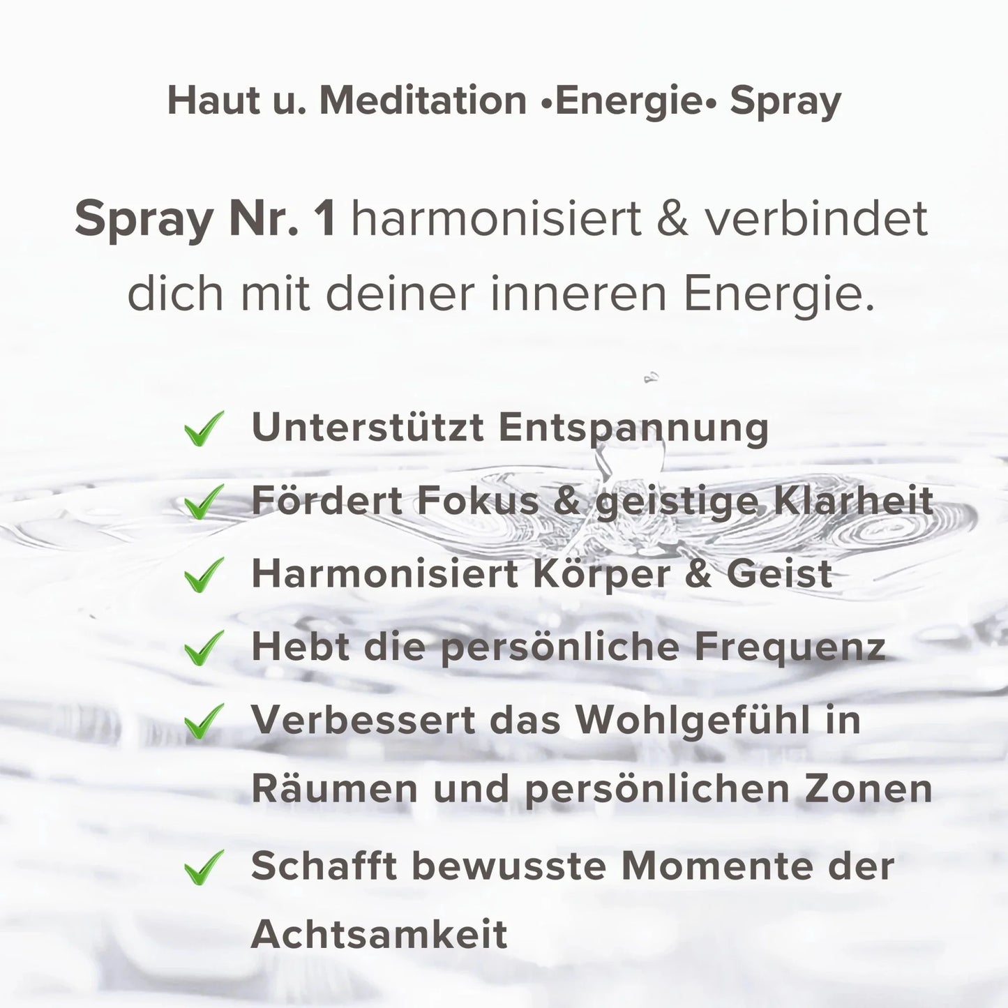 Haut-Mediation Energy Spray