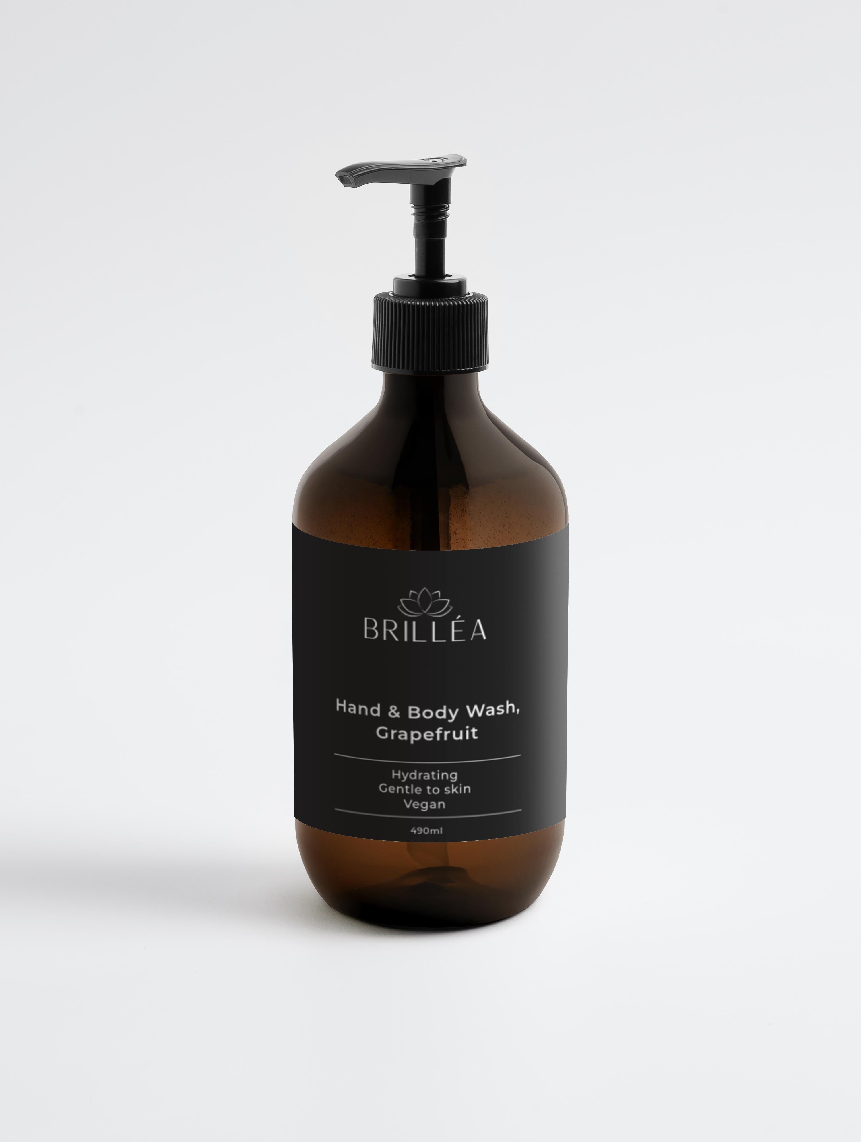ekovita Naturseife Hand & Body Grapefruit in sanften Farben, für Hautpflege und vegane Pflege.