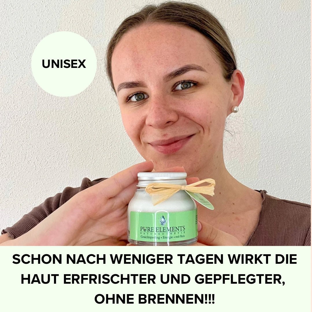 Gesichtspeeling •Energie• mit Reis