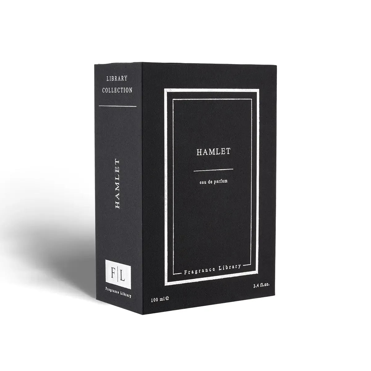 Nahaufnahme der Markendetails auf der Verpackung von BLACK ELIXIR - Maison de Parfum für ekovita.