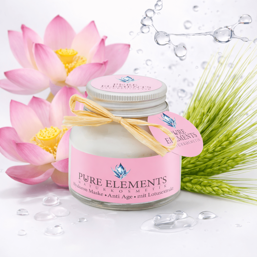 Hyaluron Maske •Anti Age• mit Lotusextrakt