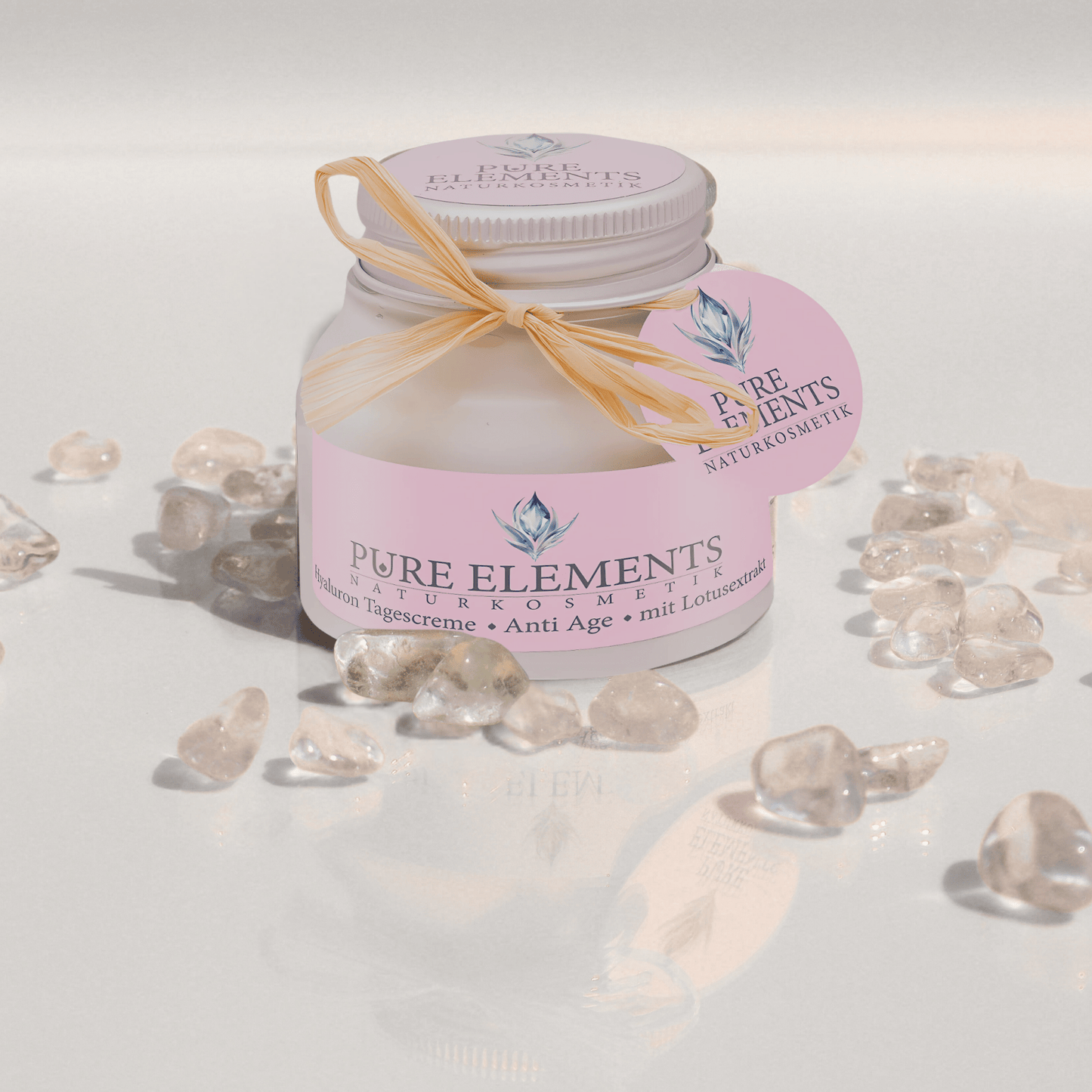 •Anti Age• Hyaluron Tagescreme mit Lotusextrakt – 3-fach Hyaluron | BDIH Naturkosmetik