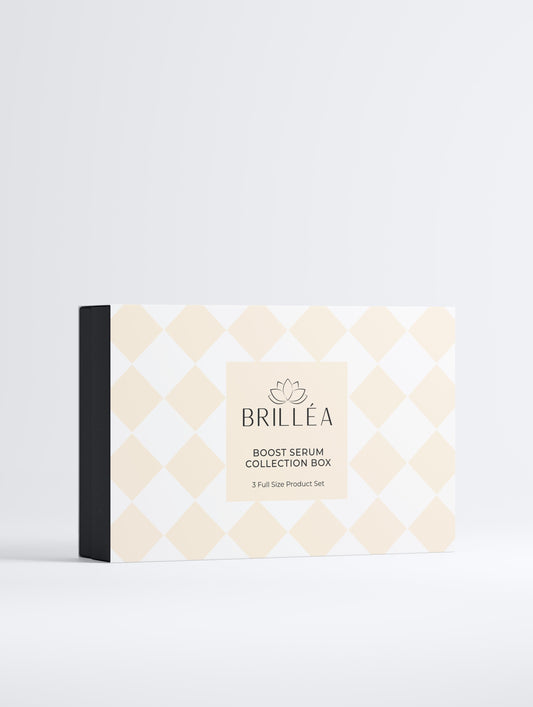 Boost Serum Collection Box von Brilléa für vegane Hautpflege und anti-aging.