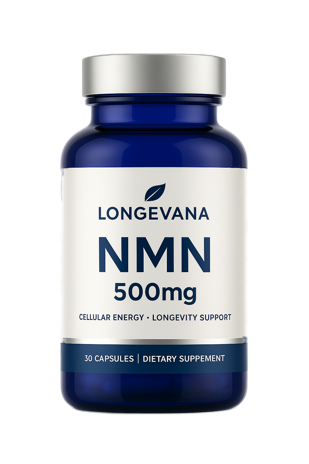Hochdosiertes Nahrungsergänzungsmittel Longevana NMN 500mg unterstützt die Vitalität