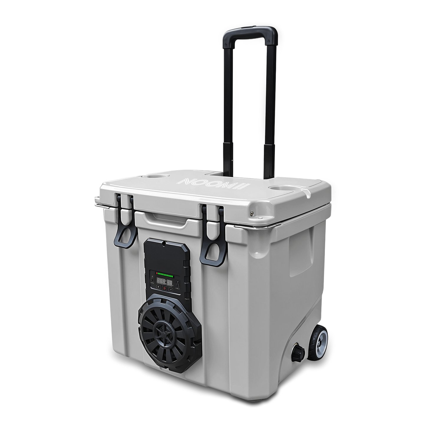NooMii BeatRoller 35 – Rollbare Kühlbox mit Bluetooth-Lautsprecher (35L)
