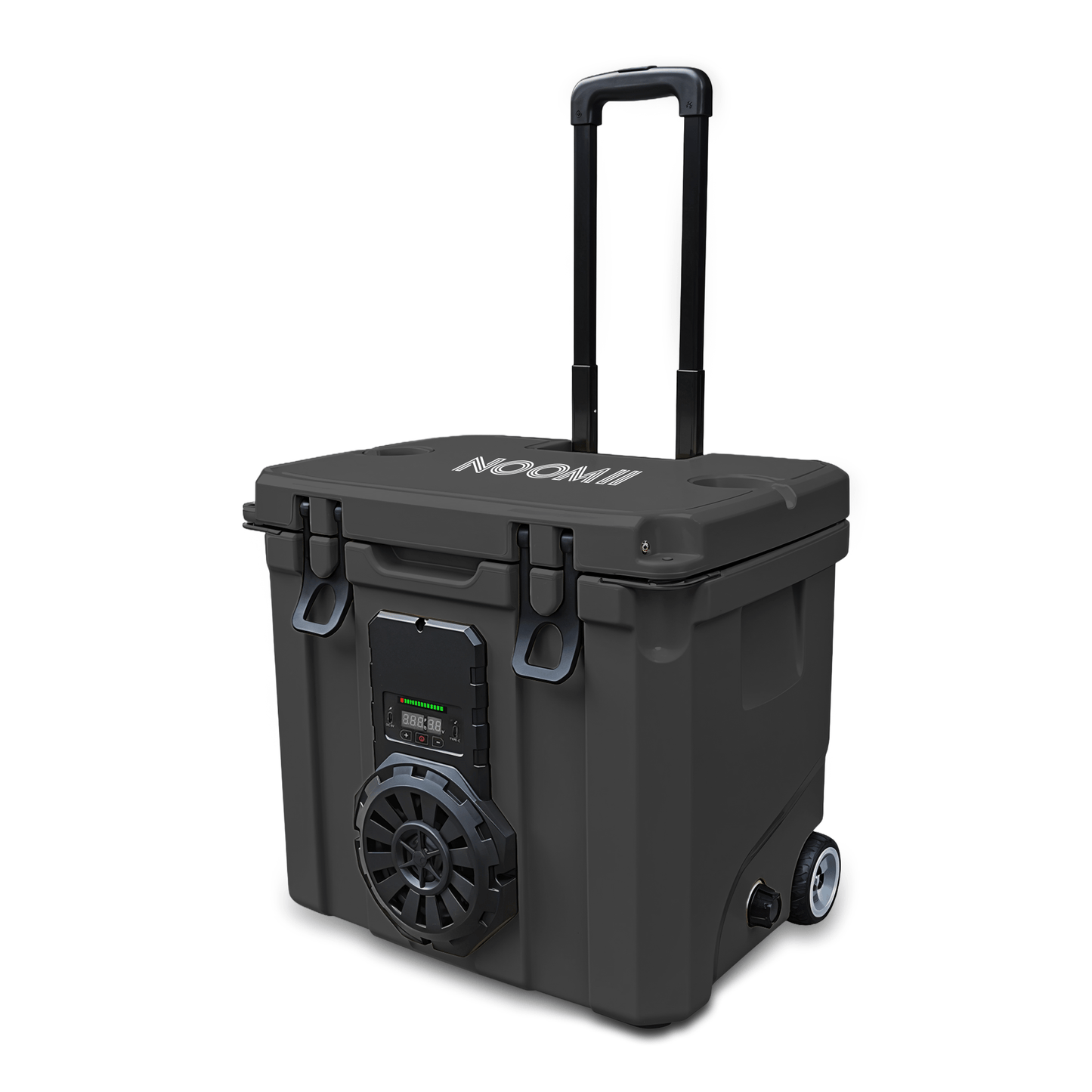 NooMii BeatRoller 35 – Rollbare Kühlbox mit Bluetooth-Lautsprecher (35L)