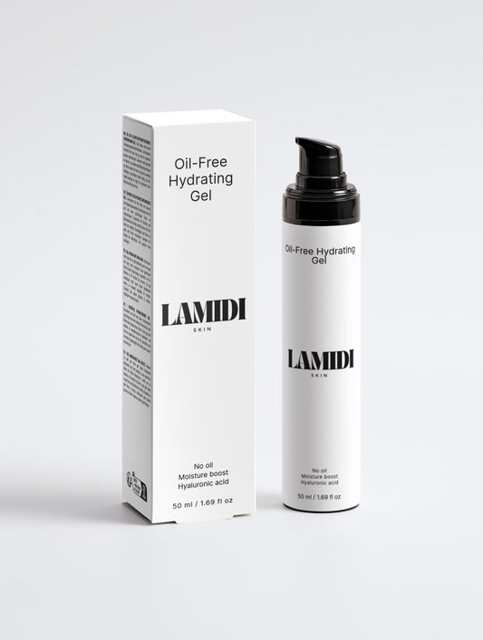 Hyaluron Oil-Free Gel von ekovita, das intensive Feuchtigkeit für die Haut spendet.